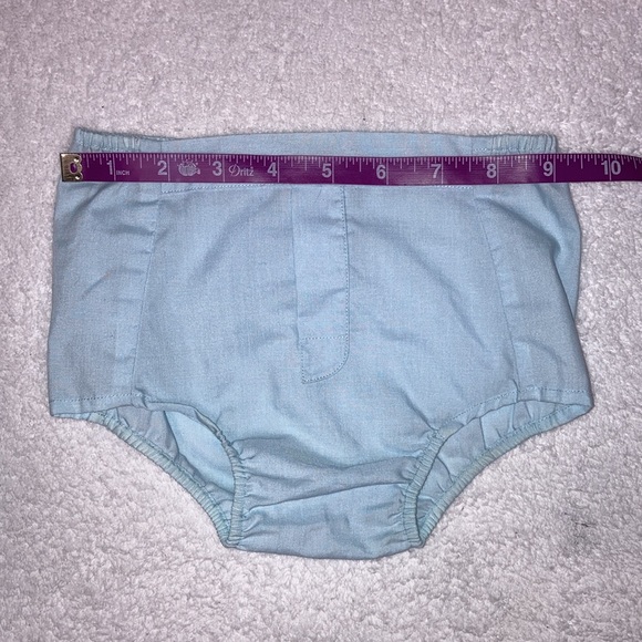 Vintage 70’s a little angel button vest teddy bear balloon set 3/6m - Picture 8 of 9